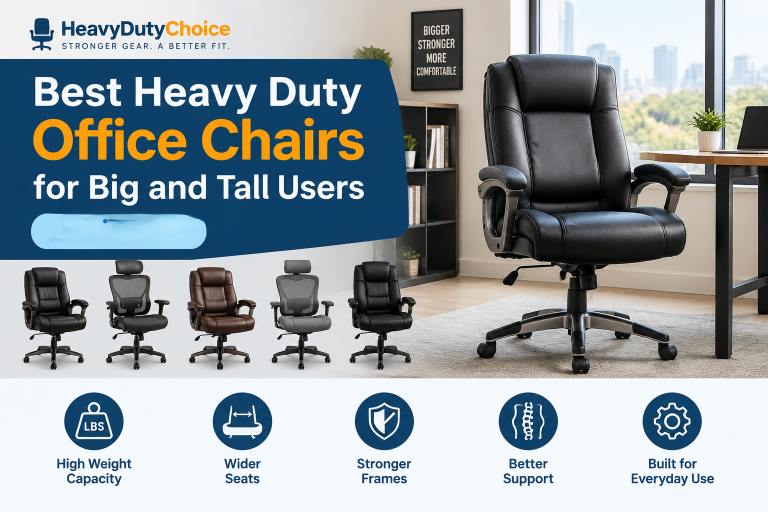 Best Heavy Duty Office Chairs for Big and Tall Users