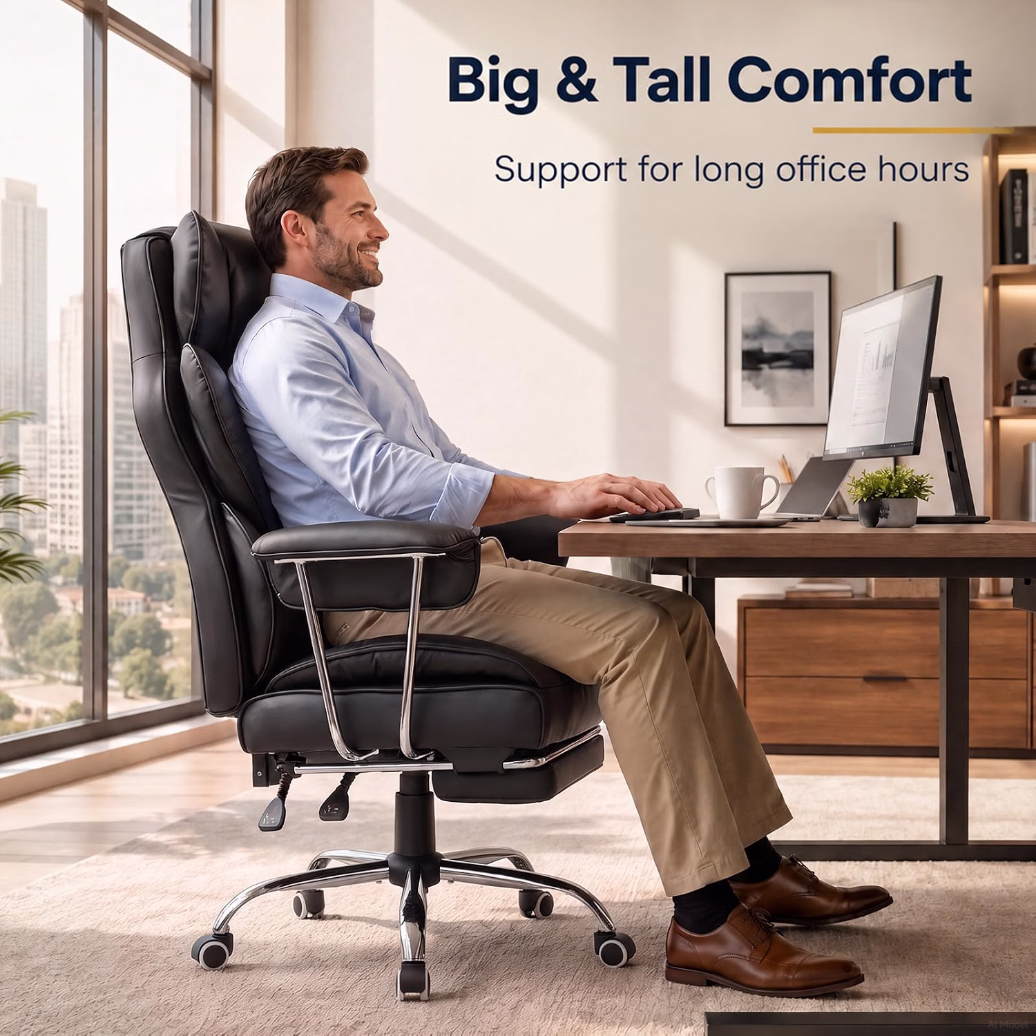 GTPLAYER Big&Tall Ergonomic Gaming Chair