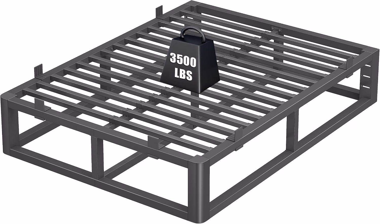 Heavy-Duty Squeak-Free Bed Frame