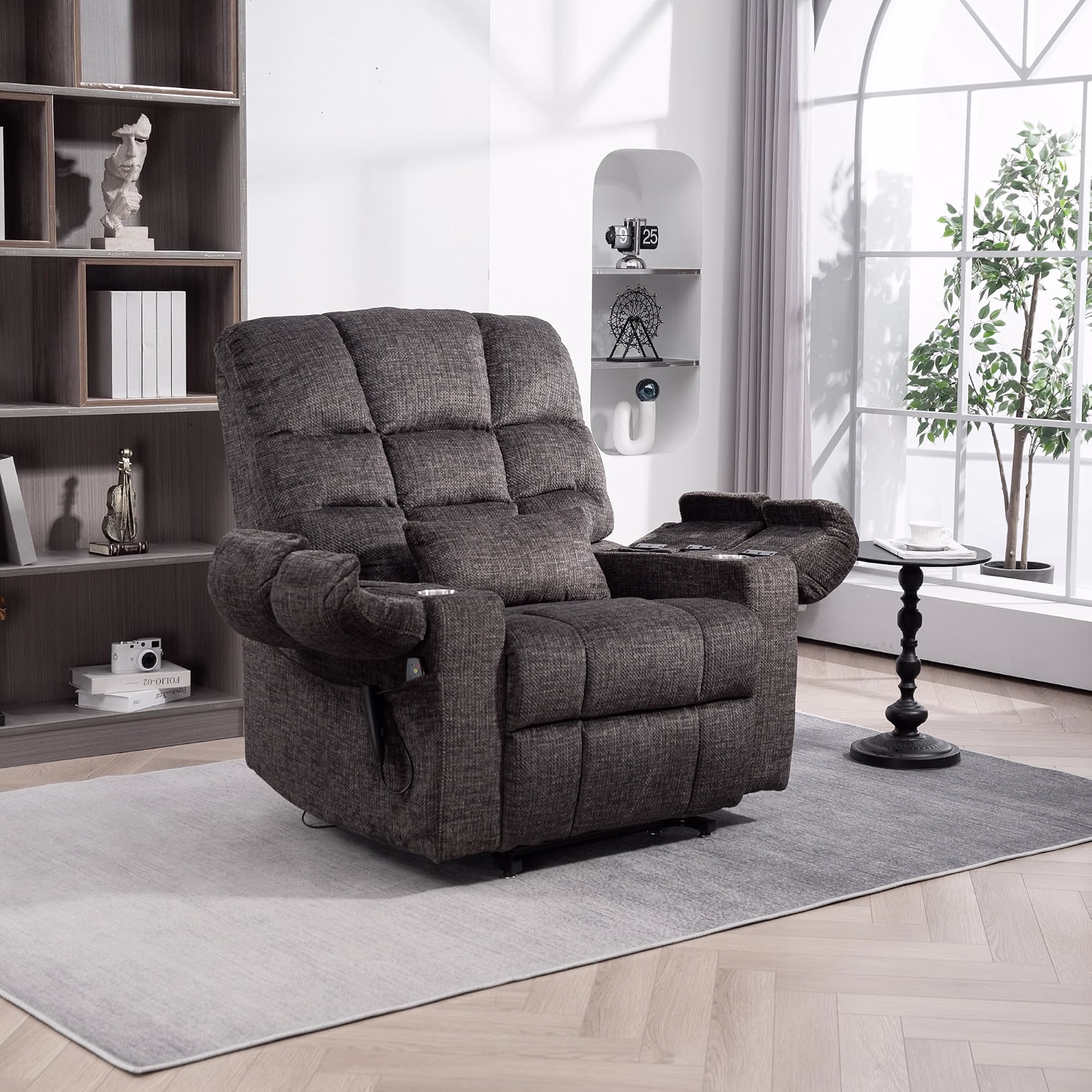 REHOUSING Oversized Power Lift Recliner