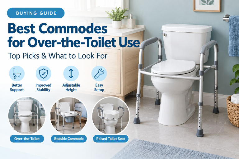 Best Commodes for Over-the-Toilet Use