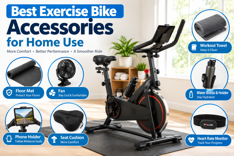 Best Exercise Bike Accessories for Home Use