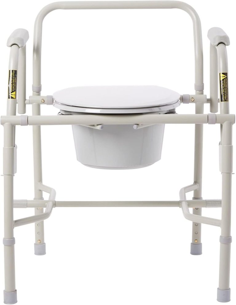 Drive Medical K. D. Deluxe Steel Drop-Arm Commode