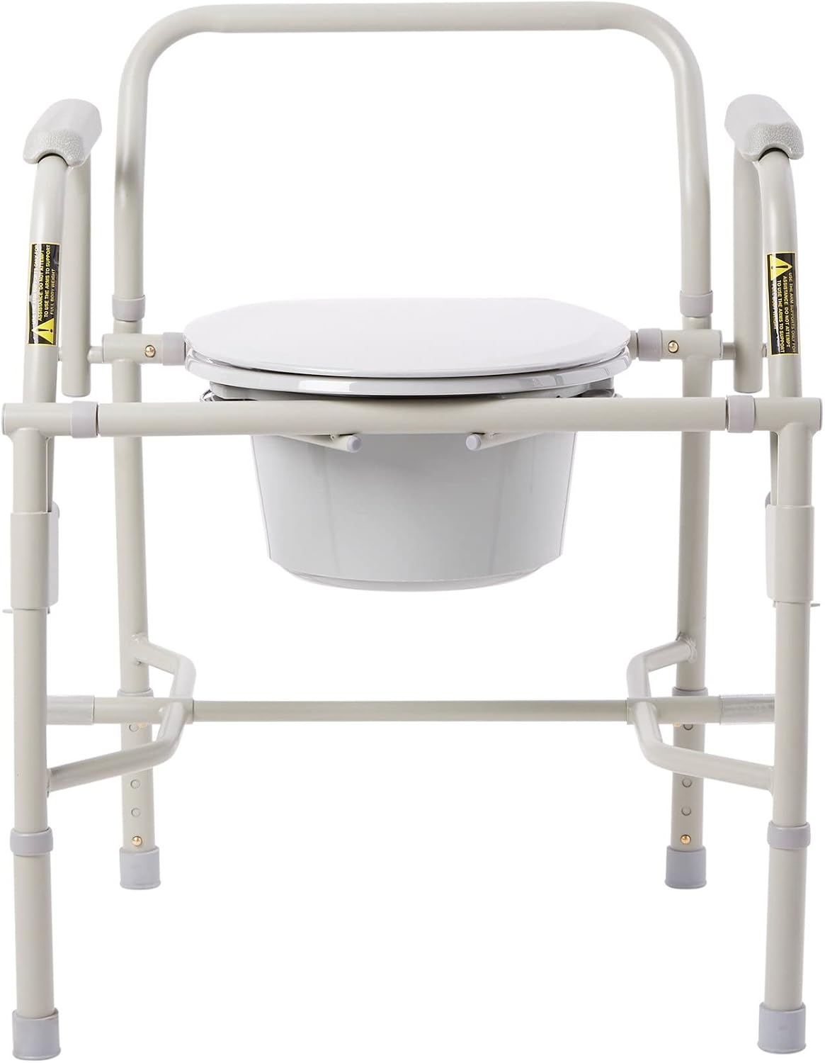 Drive Medical K. D. Deluxe Steel Drop-Arm Commode