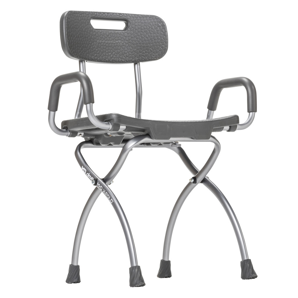 Drive Medical MD by Drive X-Fold Shower Chair (MD50100GR)