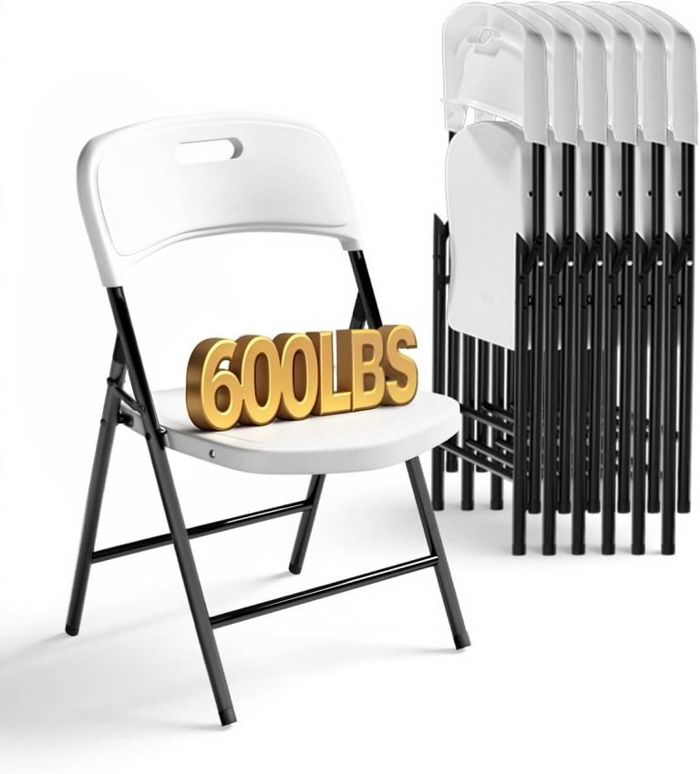 Folding Chairs, 600lbs Capacity
