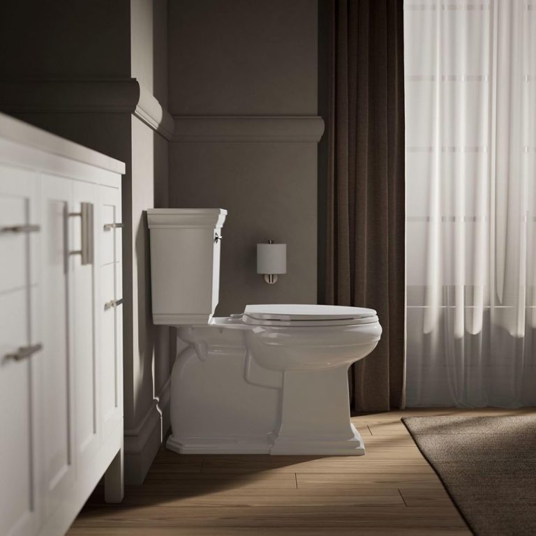 KOHLER Brevia Slow Close Elongated Toilet Seat
