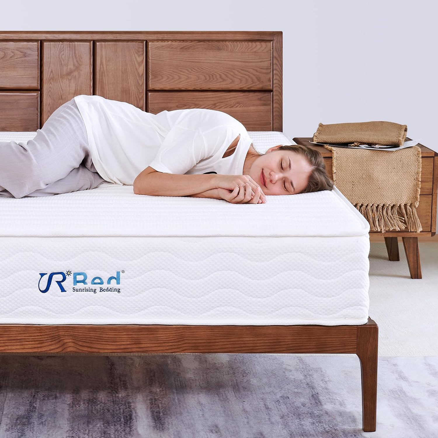 Sunrising Bedding 8” Natural Latex Queen Mattress